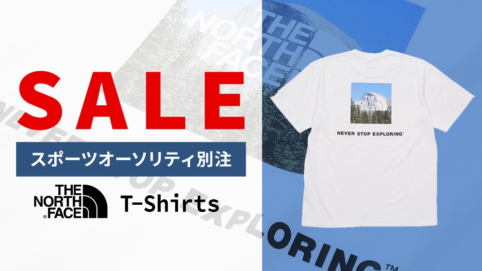 【SALE】スポーツオーソリティ限定ノースフェイスTシャツ